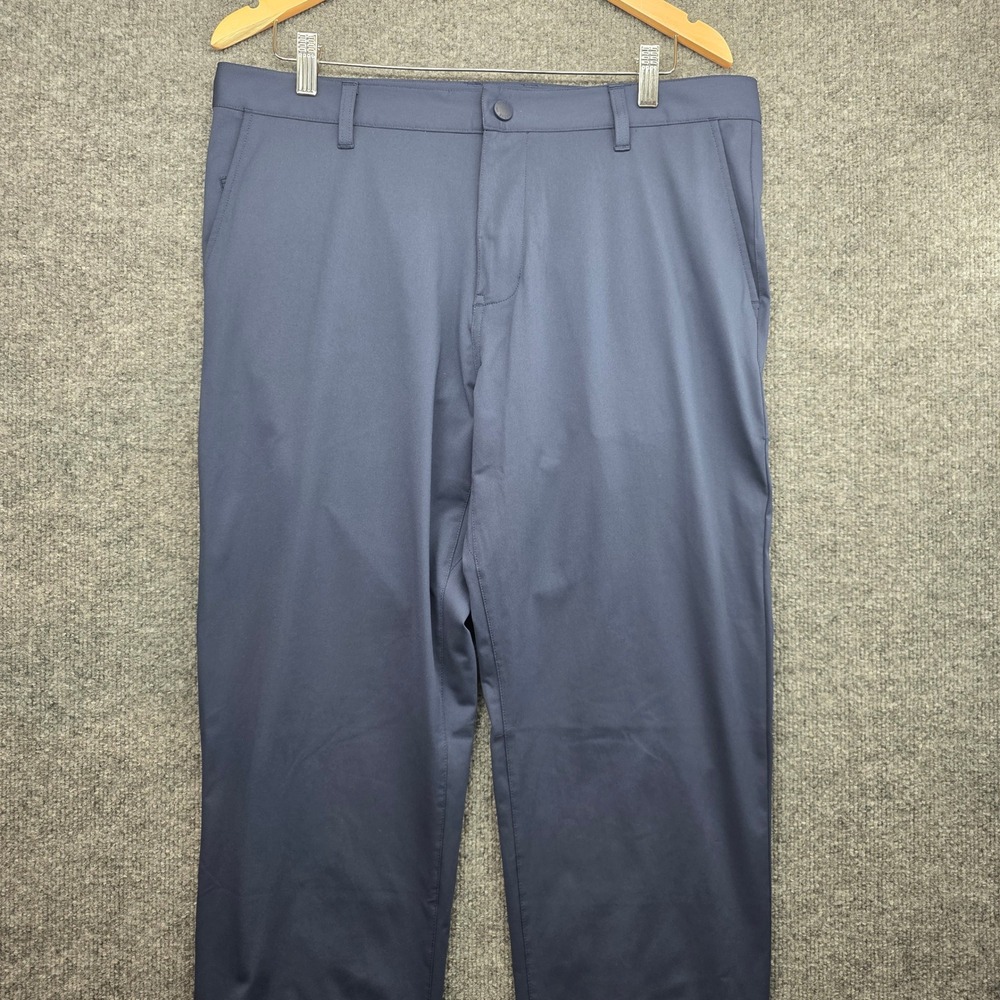 Rhone Commuter Pants Mens 35 Navy Blue Performance Stretch Chino 100161 SU21